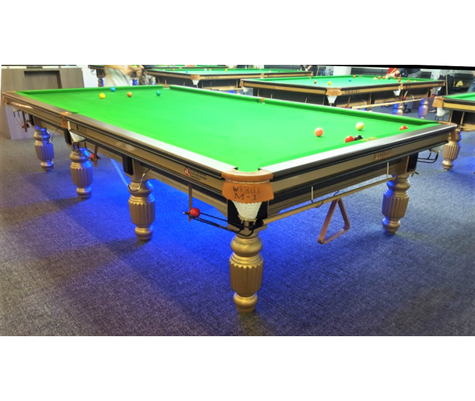 Wiraka M1 TOURNAMENT Gold Snooker table | 12ft | 1508