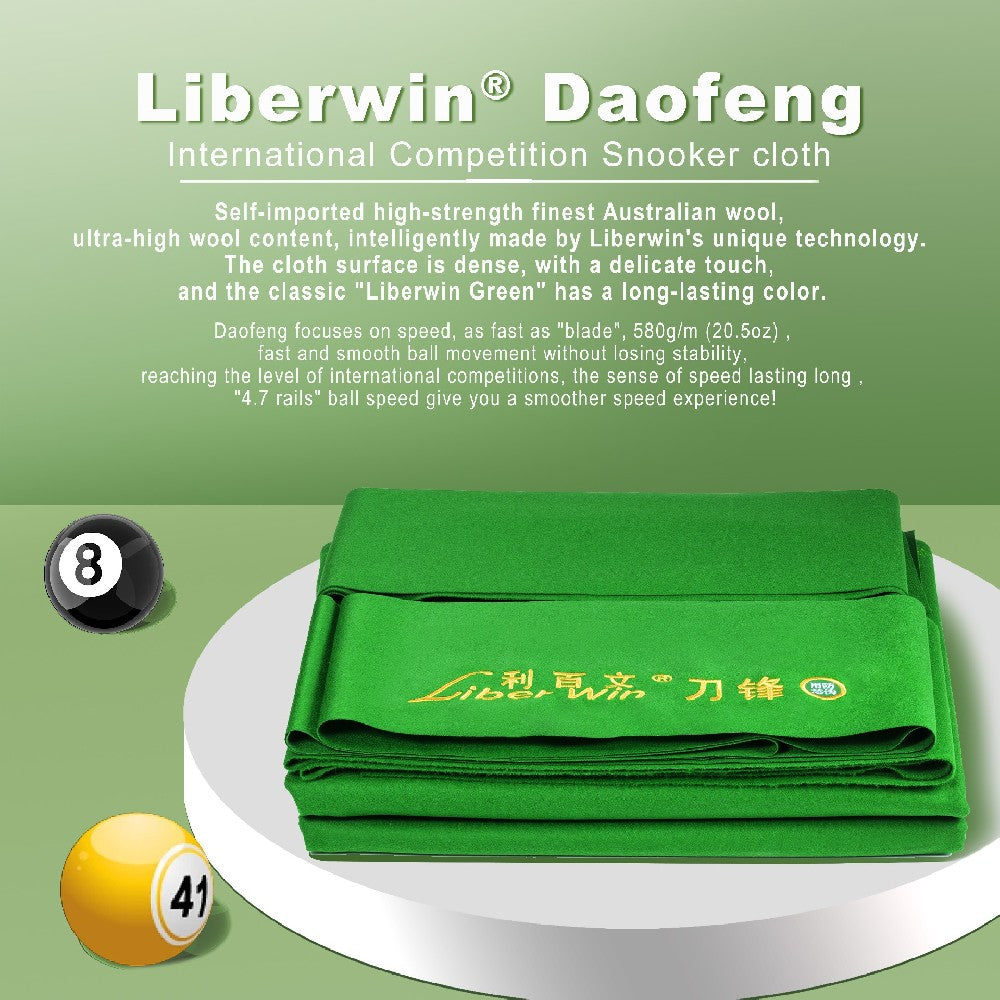 LIBERWIN BLADE (Daofeng) SNOOKER CLOTH | 1163