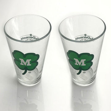 McDermott | Beer Glass| Set of 2 | 1950