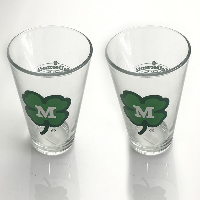 McDermott | Beer Glass| Set of 2 | 1950