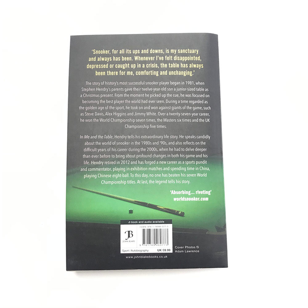 Stephen Hendry | Me and the Table | 1979