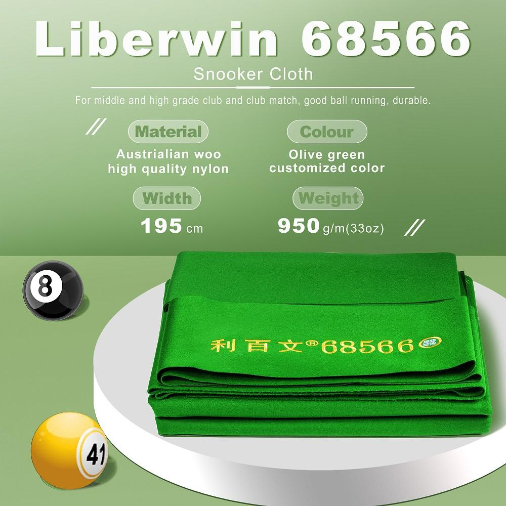 LIBERWIN 68566 SNOOKER CLOTH | 1162