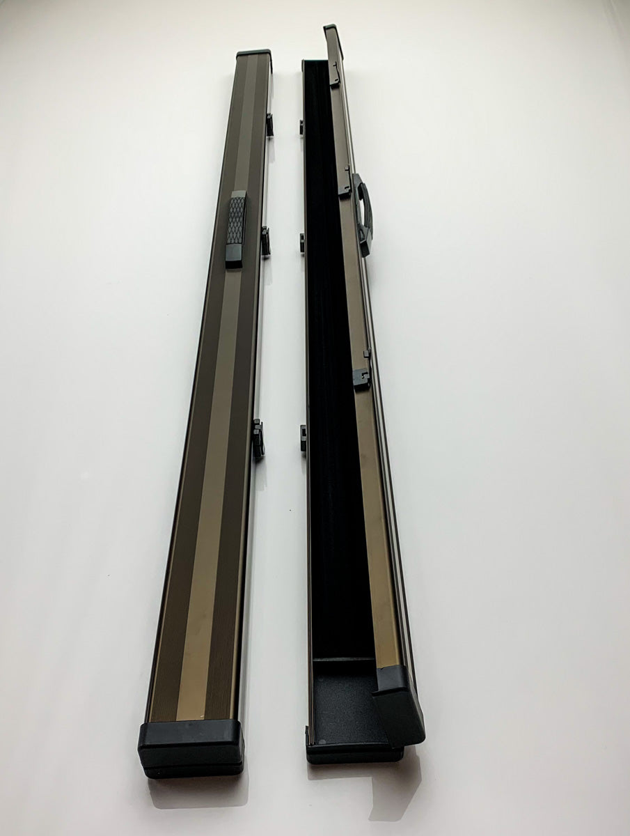 1pc Premium Llight Weight Aluminum Cue Case – Brown | 6097