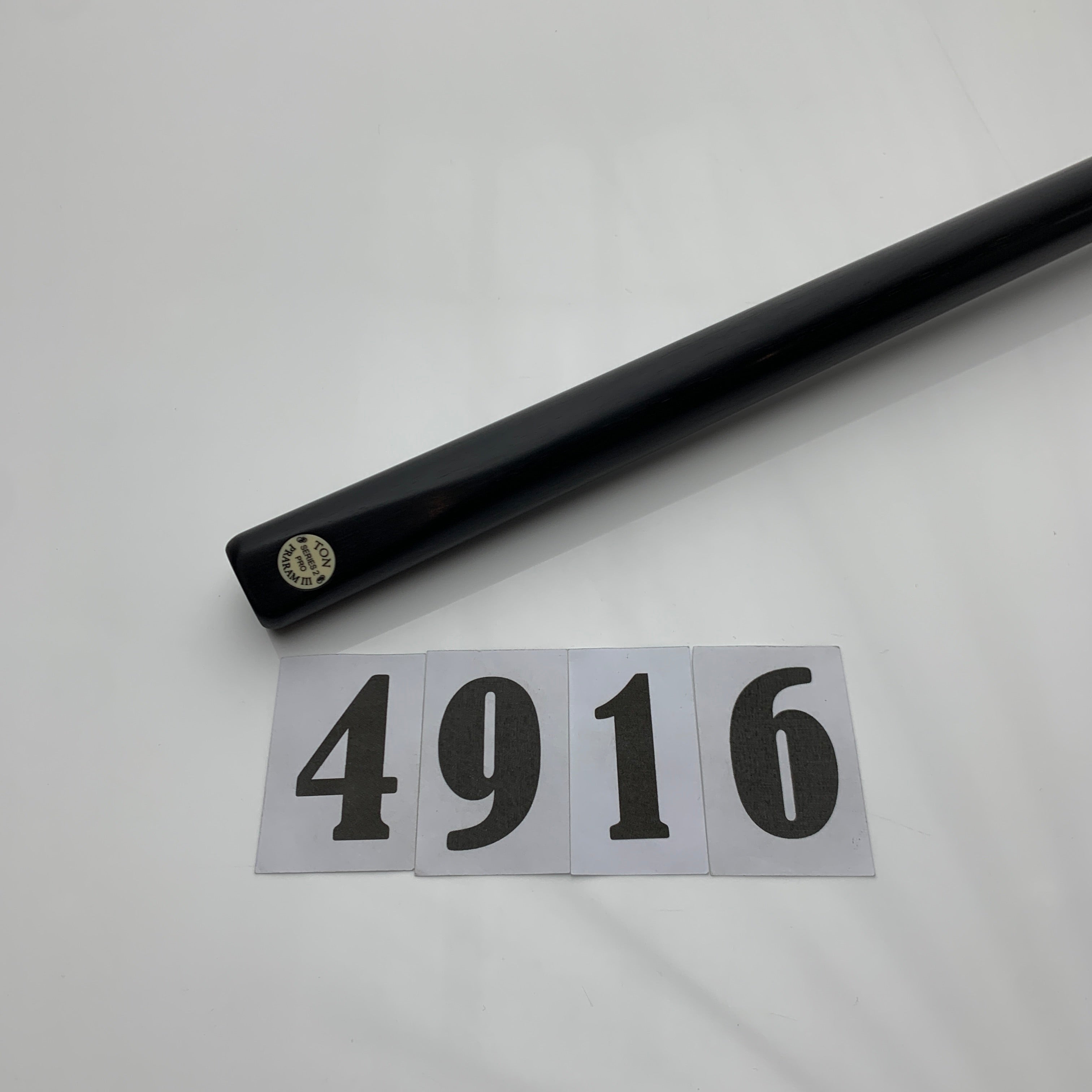 TON PRARAM III CUES | SERIES 2 PRO PLAIN EBONY BUTT | 4916