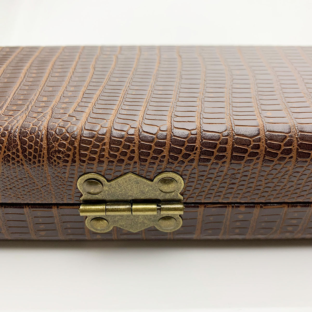 Snooker Alley | Black & Brown Wooden Single-Piece Cue Case | 6128