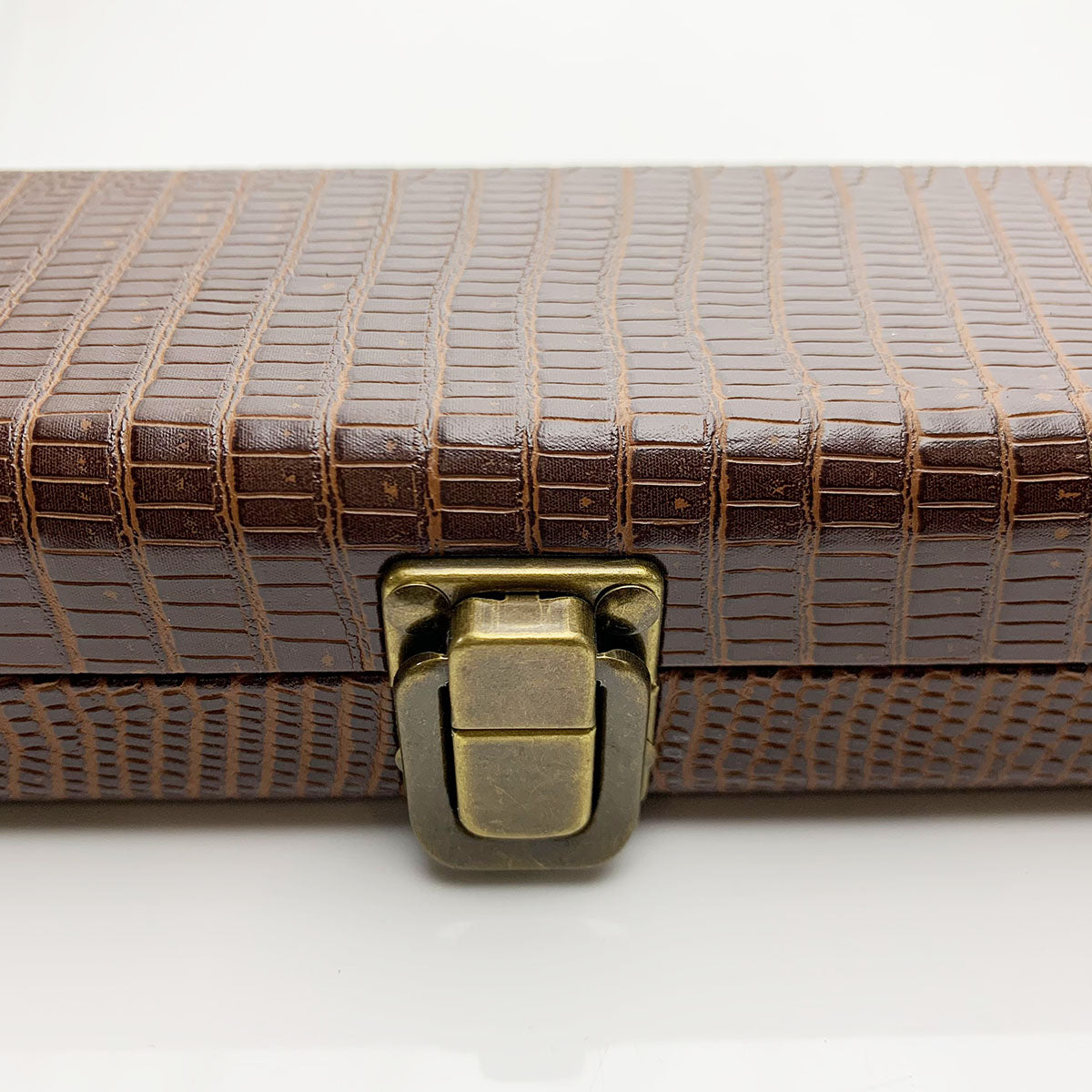 Snooker Alley | Black & Brown Wooden Single-Piece Cue Case | 6128