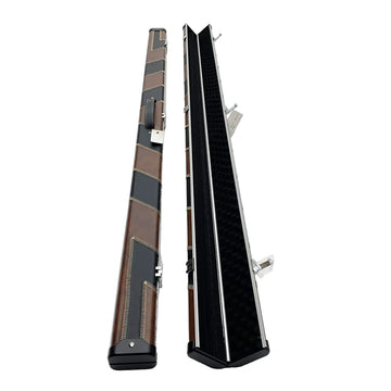 Snooker Alley | Brown & Black Sleek Single Cue Case | 6130