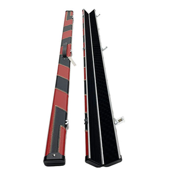 Snooker Alley | Red & Black Sleek Single Cue Case | 6132