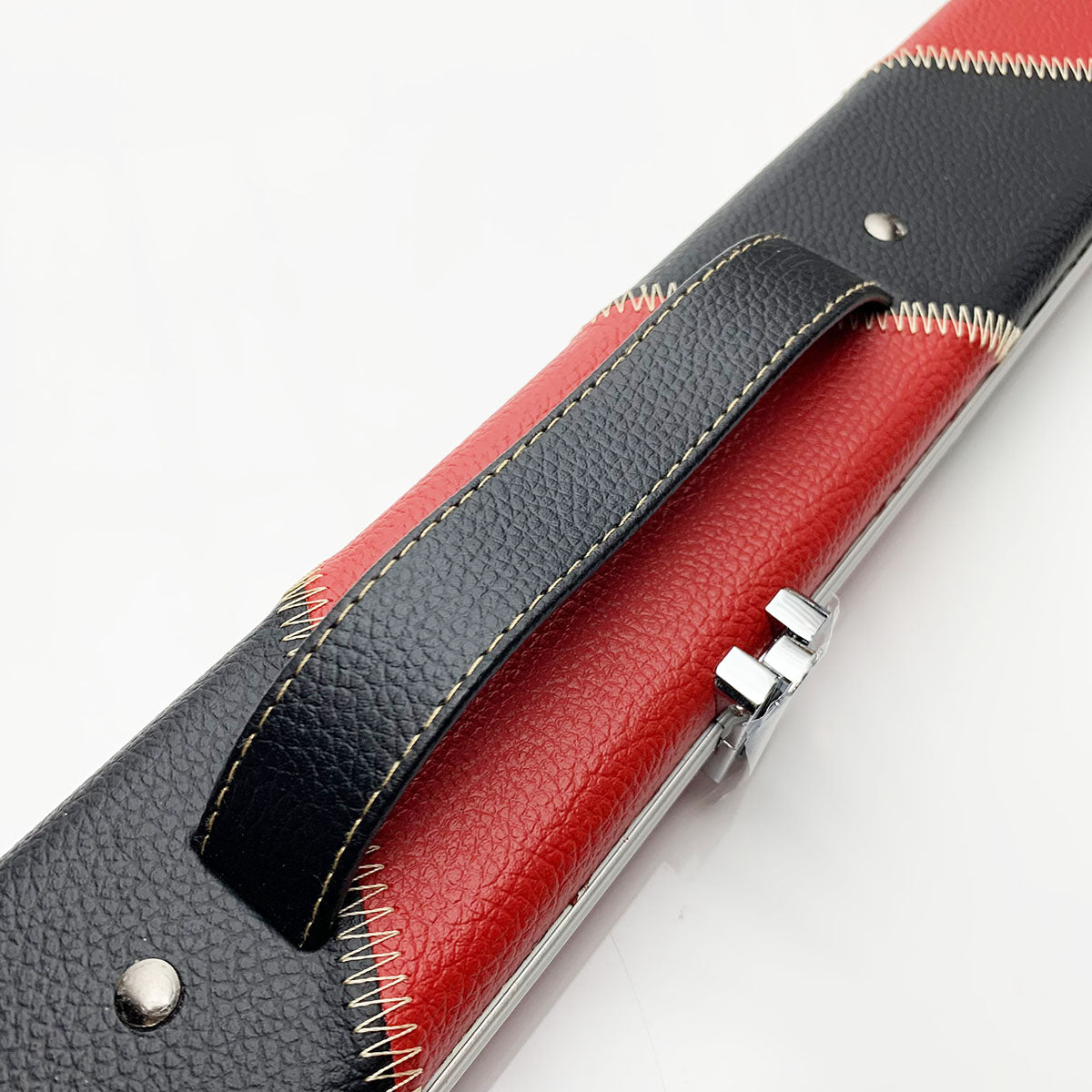 Snooker Alley | Red & Black Sleek Single Cue Case | 6132