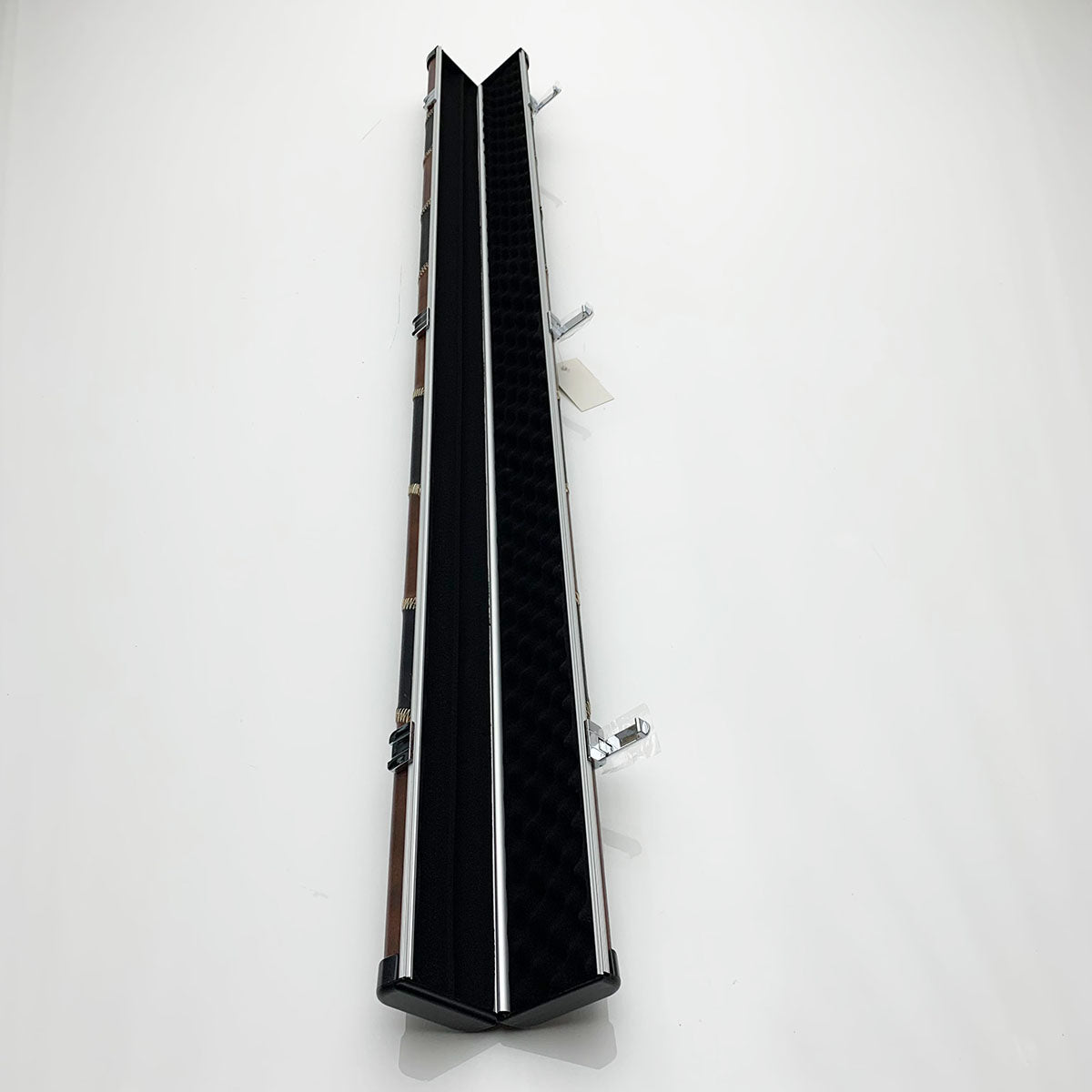 Snooker Alley | Brown & Black Wooden Cue Case (3/4 Joint) | 6139