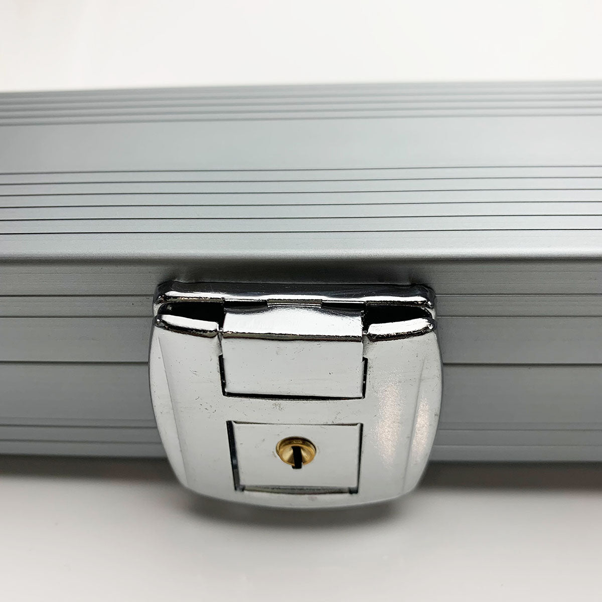 Snooker Alley | Grey Aluminium Cue Case with Lock (Single Cue) | 6143