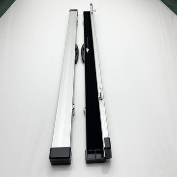 Snooker Alley | Silver Aluminium Cue Case with Lock (Single Cue) | 6144