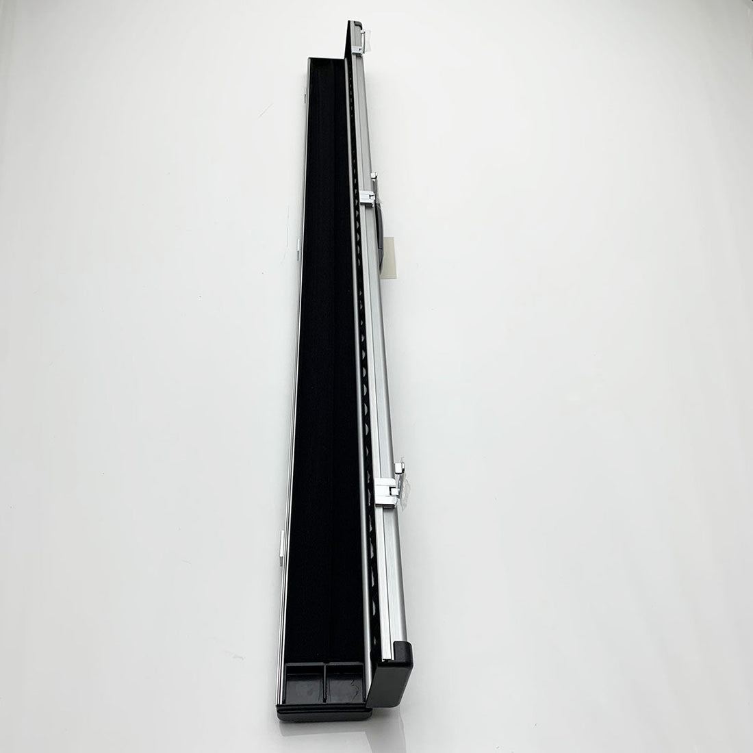 Snooker Alley | Silver Aluminium Striped Cue Case (3/4 Joint) | 6145