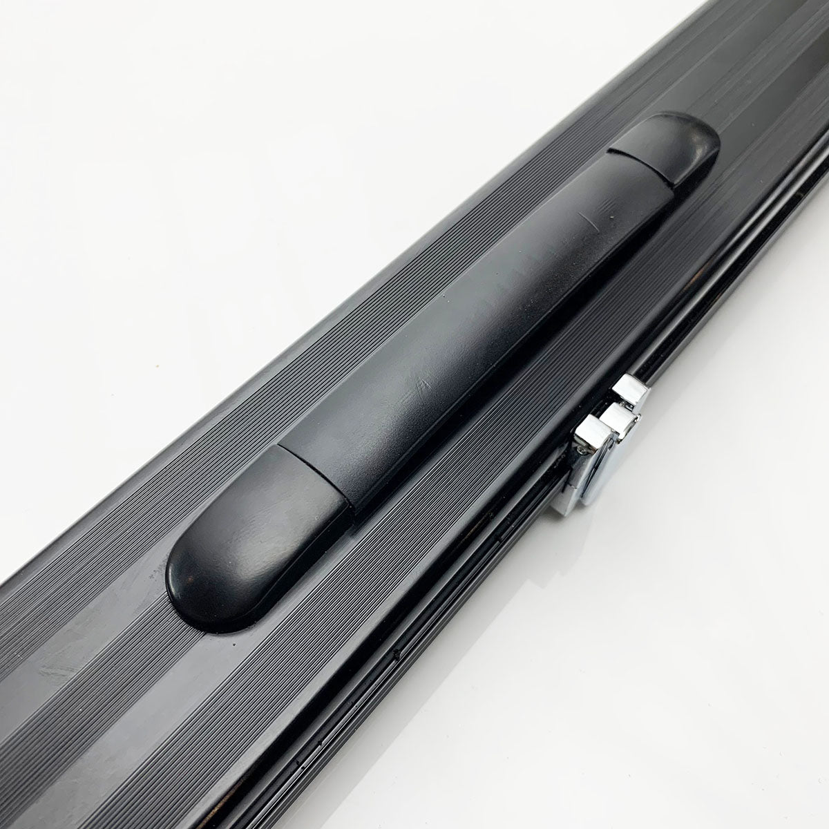 Snooker Alley | Black Aluminium Striped Cue Case (3/4 Joint) | 6146