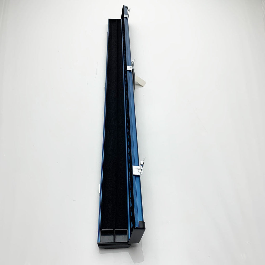 Snooker Alley | Blue Aluminium Striped Cue Case (3/4 Joint) | 6147