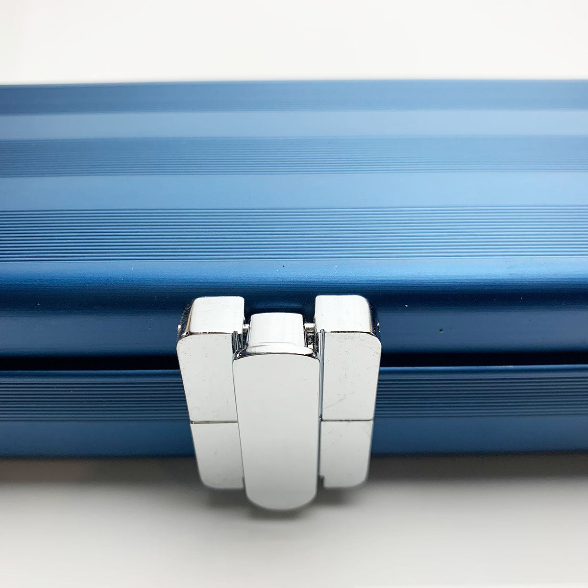 Snooker Alley | Blue Aluminium Striped Cue Case (3/4 Joint) | 6147