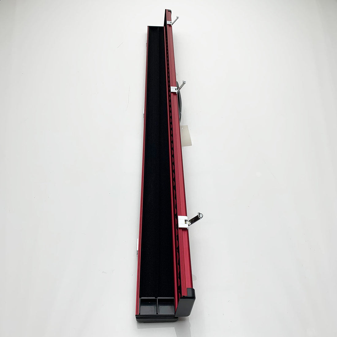 Snooker Alley | Red Aluminium Striped Cue Case (3/4 Joint) | 6148