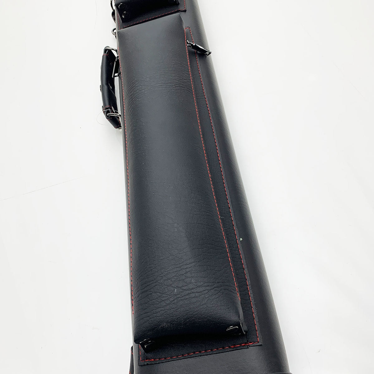 Snooker Alley | Black & Blue Leatherette Pool Cue Case – Holds 4 Shafts & 2 Butts (Half Joint) | 6156
