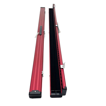 Snooker Alley | Red Aluminium Striped Single Cue Case | 6160