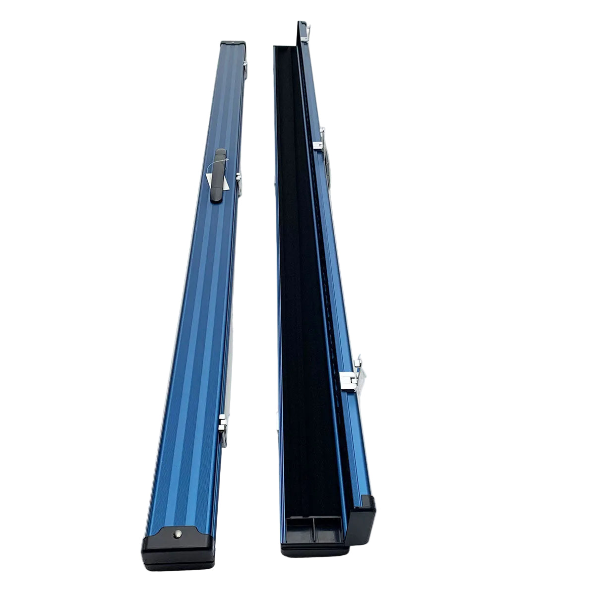 Snooker Alley | Blue Aluminium Striped Single Cue Case | 6161