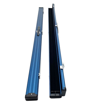 Snooker Alley | Blue Aluminium Striped Single Cue Case | 6161