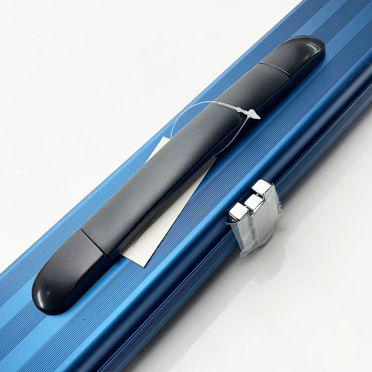 Snooker Alley | Blue Aluminium Striped Single Cue Case | 6161