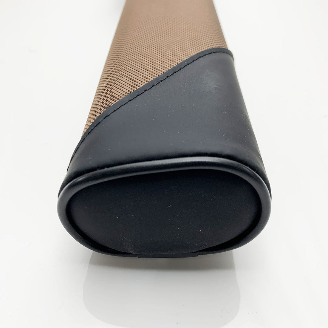 N & A | N & A Black & Brown Tubular Cue Case (Half Joint) | 6163