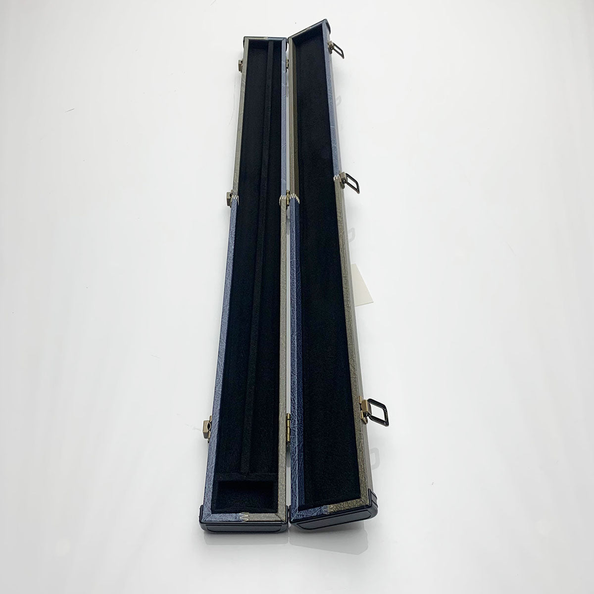 Snooker Alley | Green & Blue Wooden Cue Case (Half Joint) | 6166