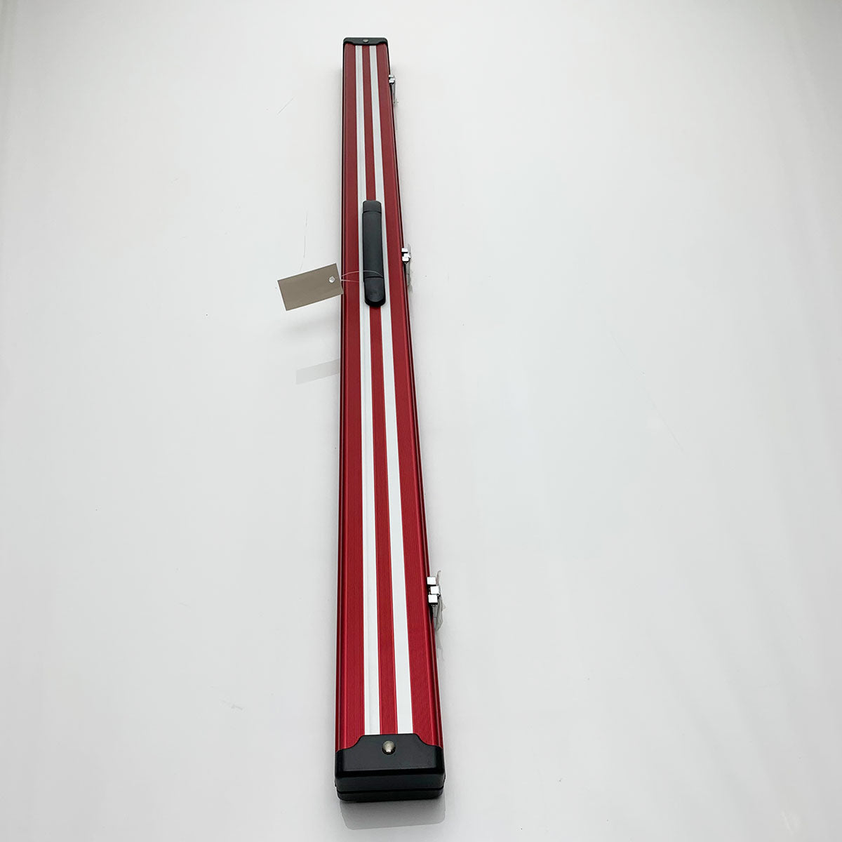 Snooker Alley | Red & White Striped Aluminium Cue Case (3/4 Joint) | 6171