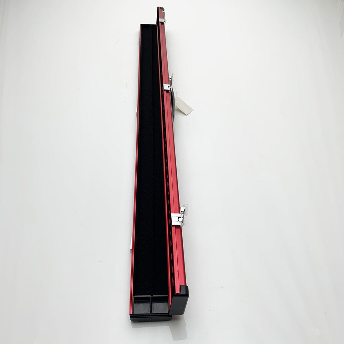 Snooker Alley | Red & White Striped Aluminium Cue Case (3/4 Joint) | 6171