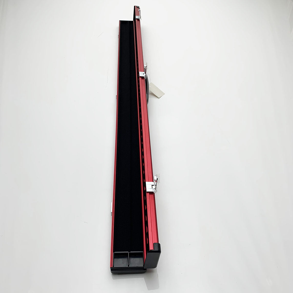 Snooker Alley | Red & White Striped Aluminium Cue Case (3/4 Joint) | 6171