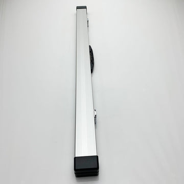 Snooker Alley | Silver Striped Aluminium Cue Case (3/4 Joint) | 6176