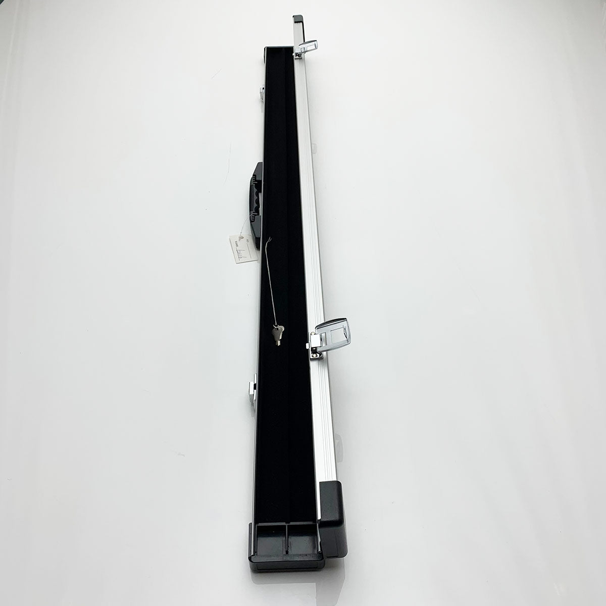 Snooker Alley | Silver Striped Aluminium Cue Case (3/4 Joint) | 6176
