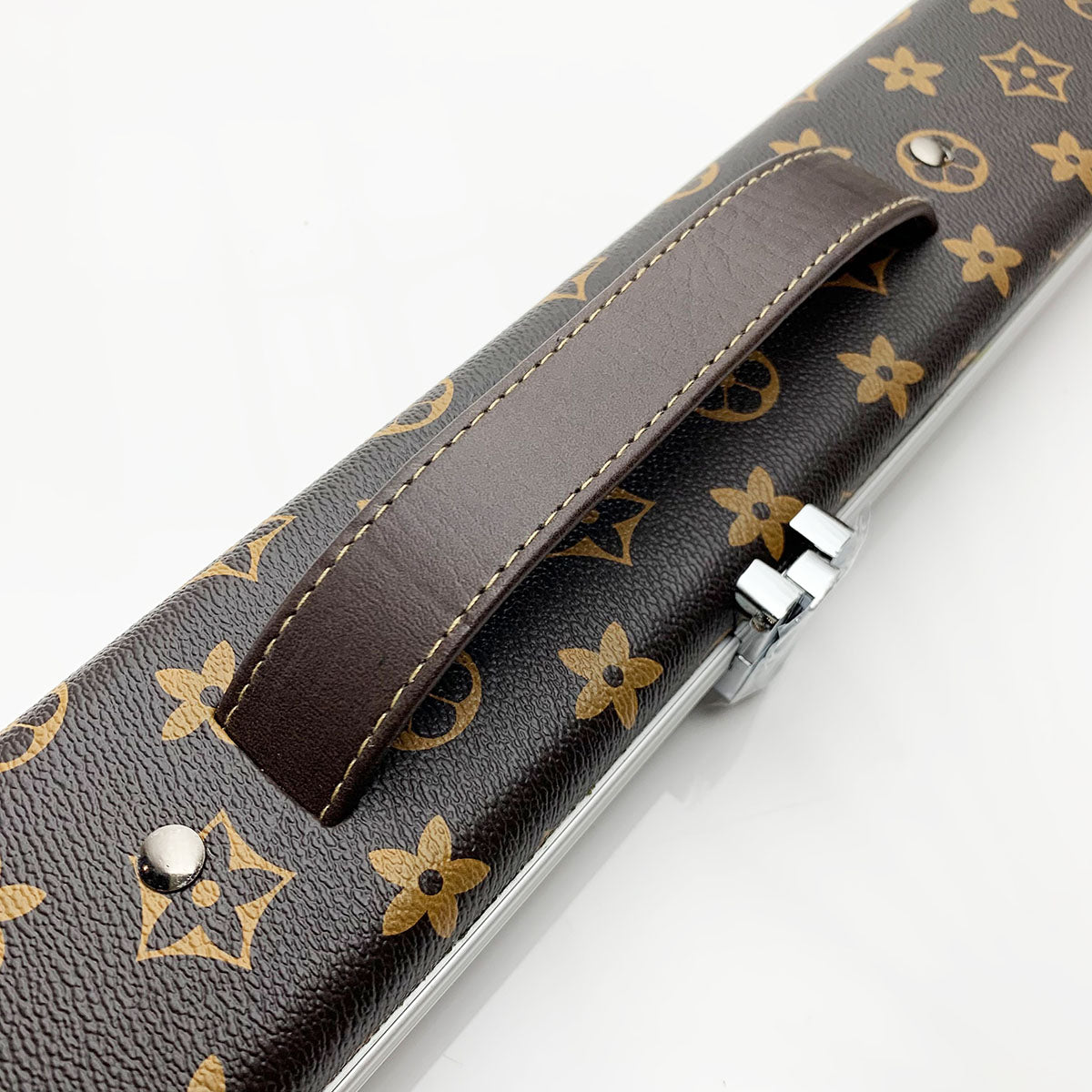 Snooker Alley | LV-Style Sleek Cue Case (3/4 Joint) | 6179