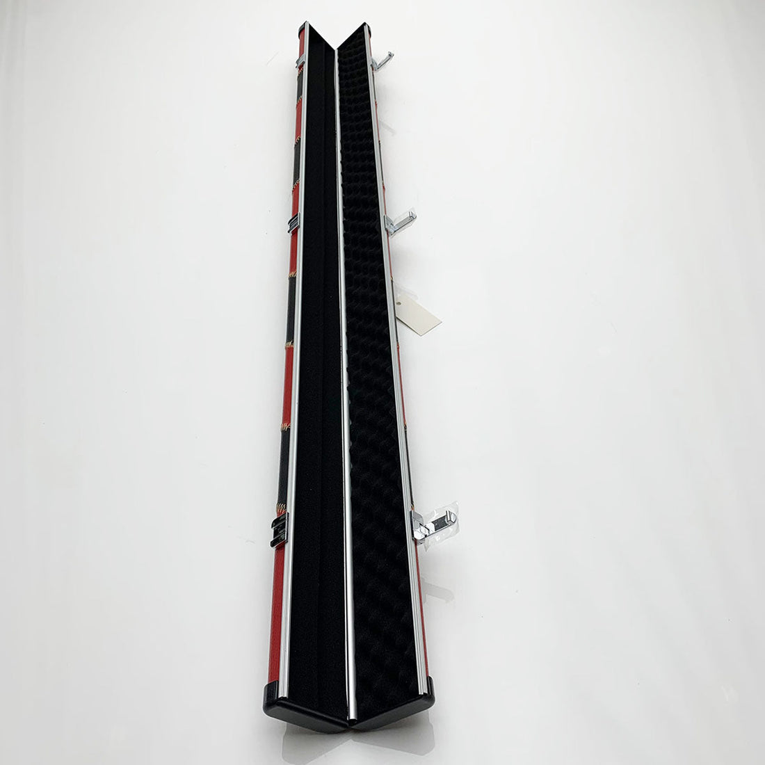 Snooker Alley | Red & Black Sleek Cue Case (3/4 Joint) | 6180