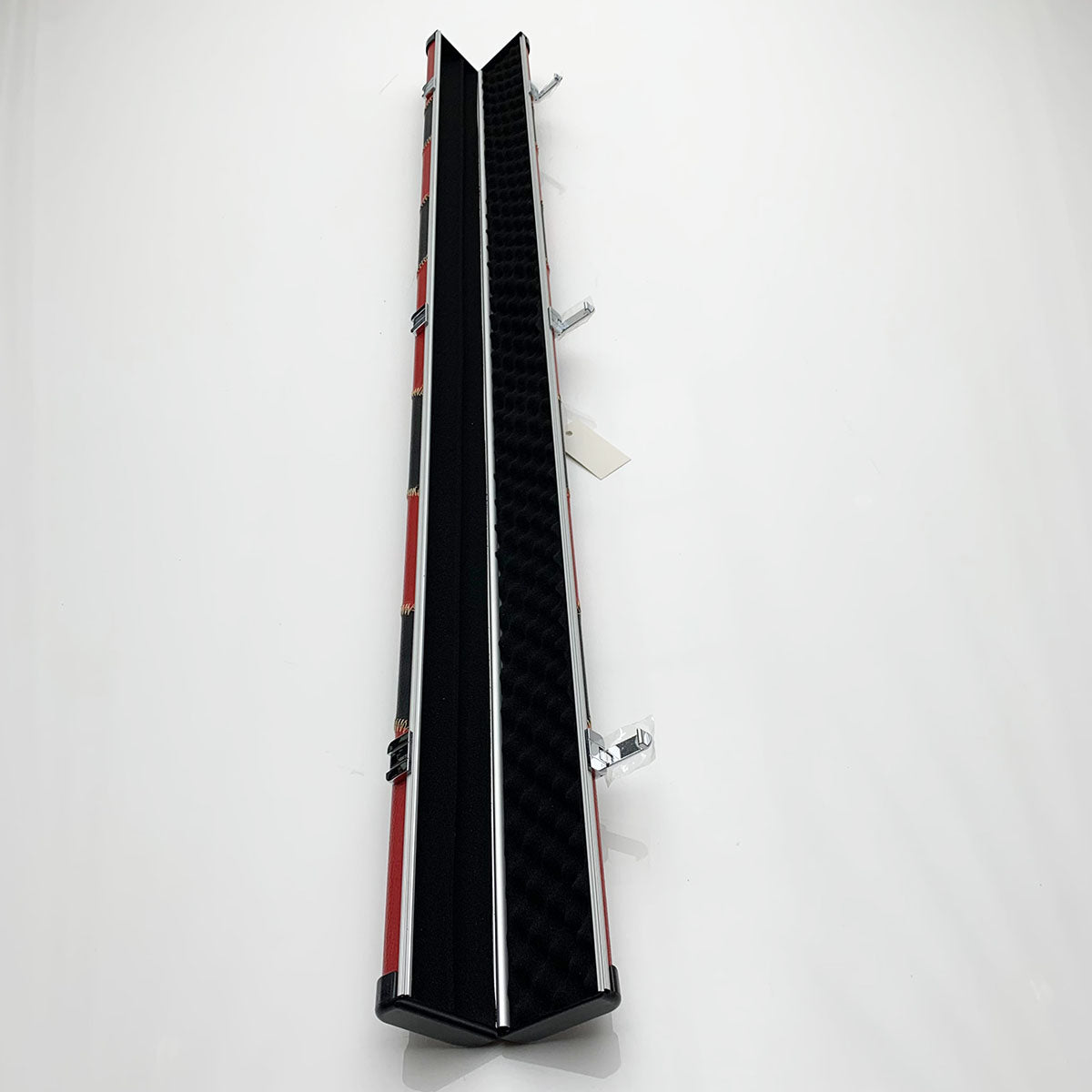 Snooker Alley | Red & Black Sleek Cue Case (3/4 Joint) | 6180