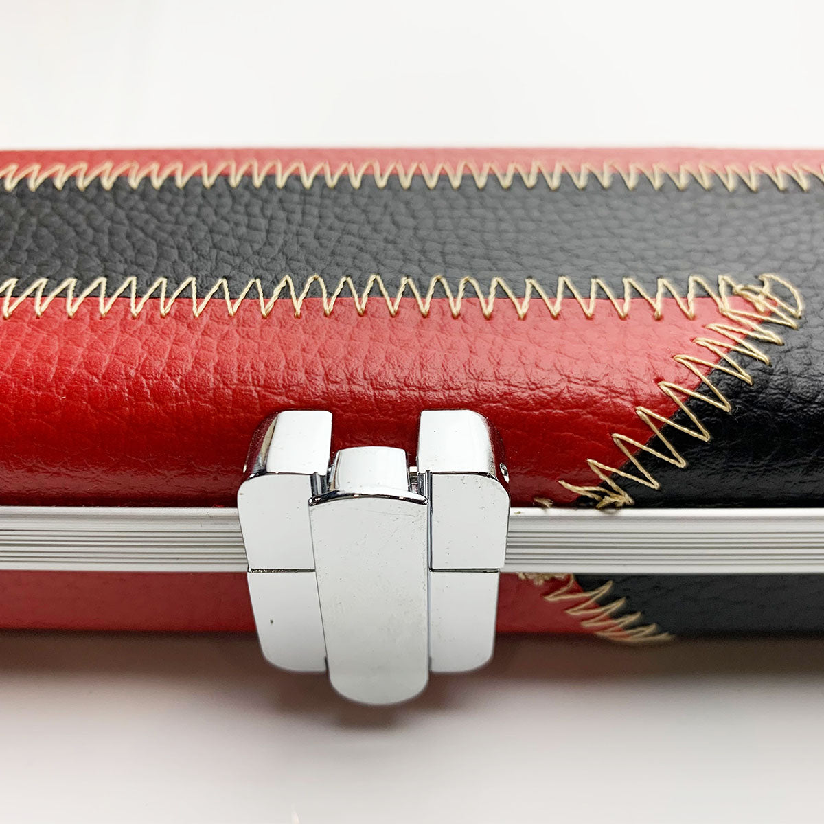 Snooker Alley | Red & Black Sleek Cue Case (3/4 Joint) | 6180