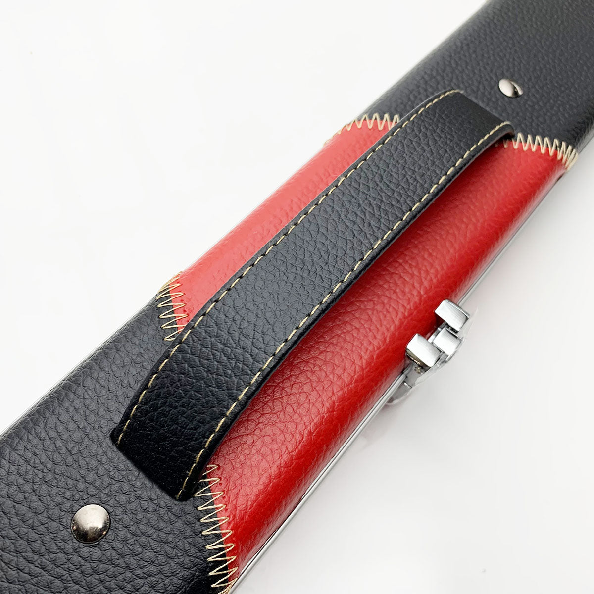 Snooker Alley | Red & Black Sleek Cue Case (3/4 Joint) | 6180