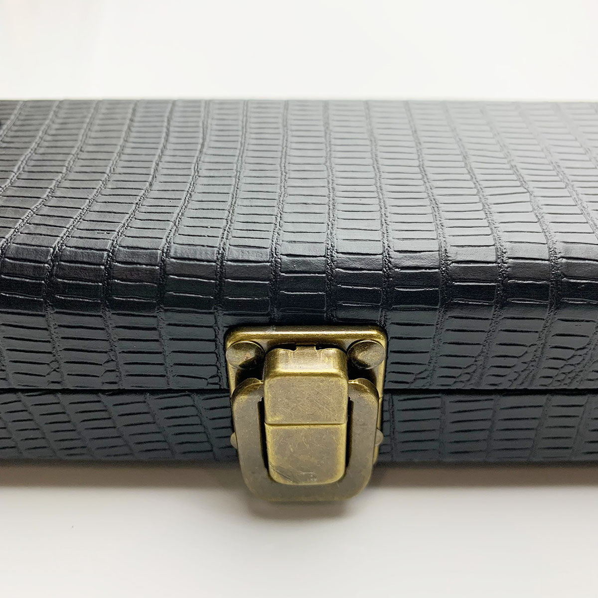 Snooker Alley | Black & Brown Wooden Cue Case (3/4 Joint) | 6182