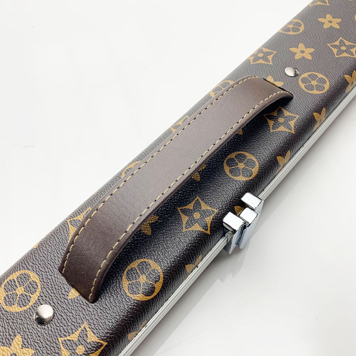 Snooker Alley | LV-Style Brown Single Cue Case | 6188