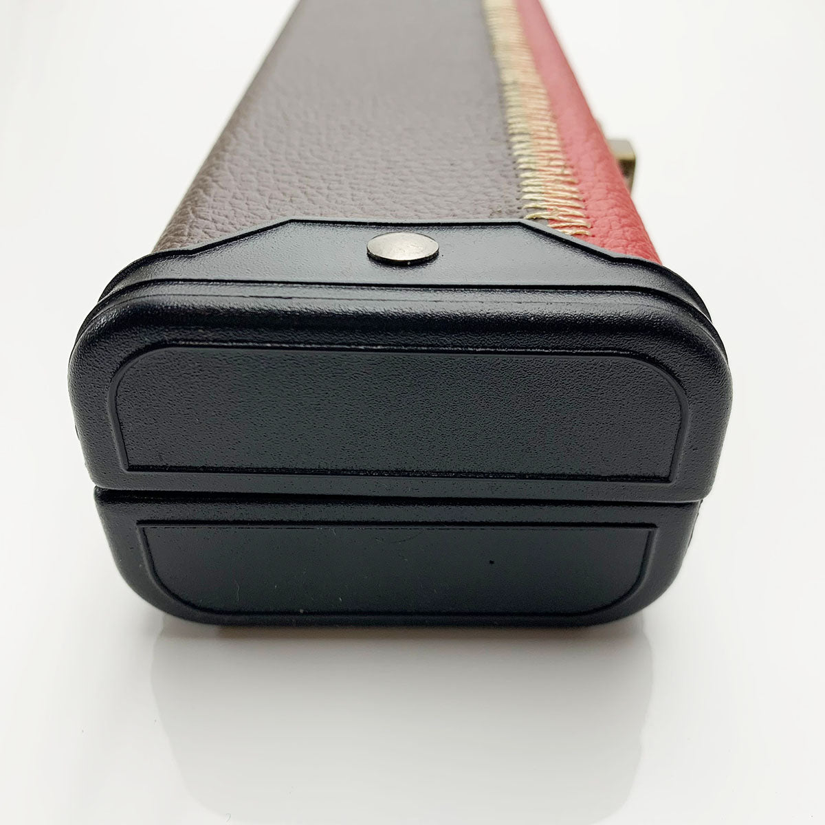 Snooker Alley | Classic Red & Brown Wooden Single Cue Case | 6193