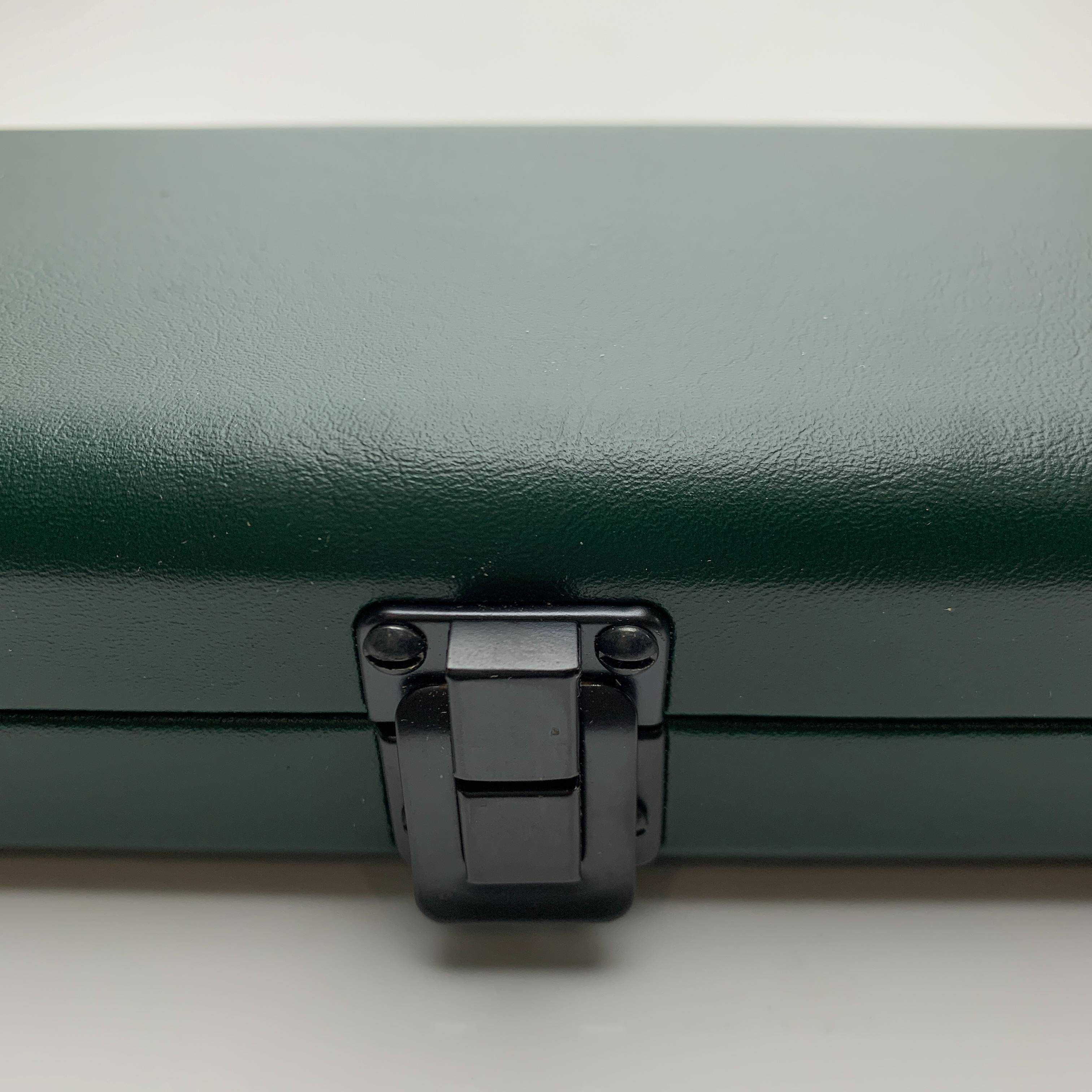 Snooker Alley | Forest Green Leatherette 3/4th Cue Case | 6195