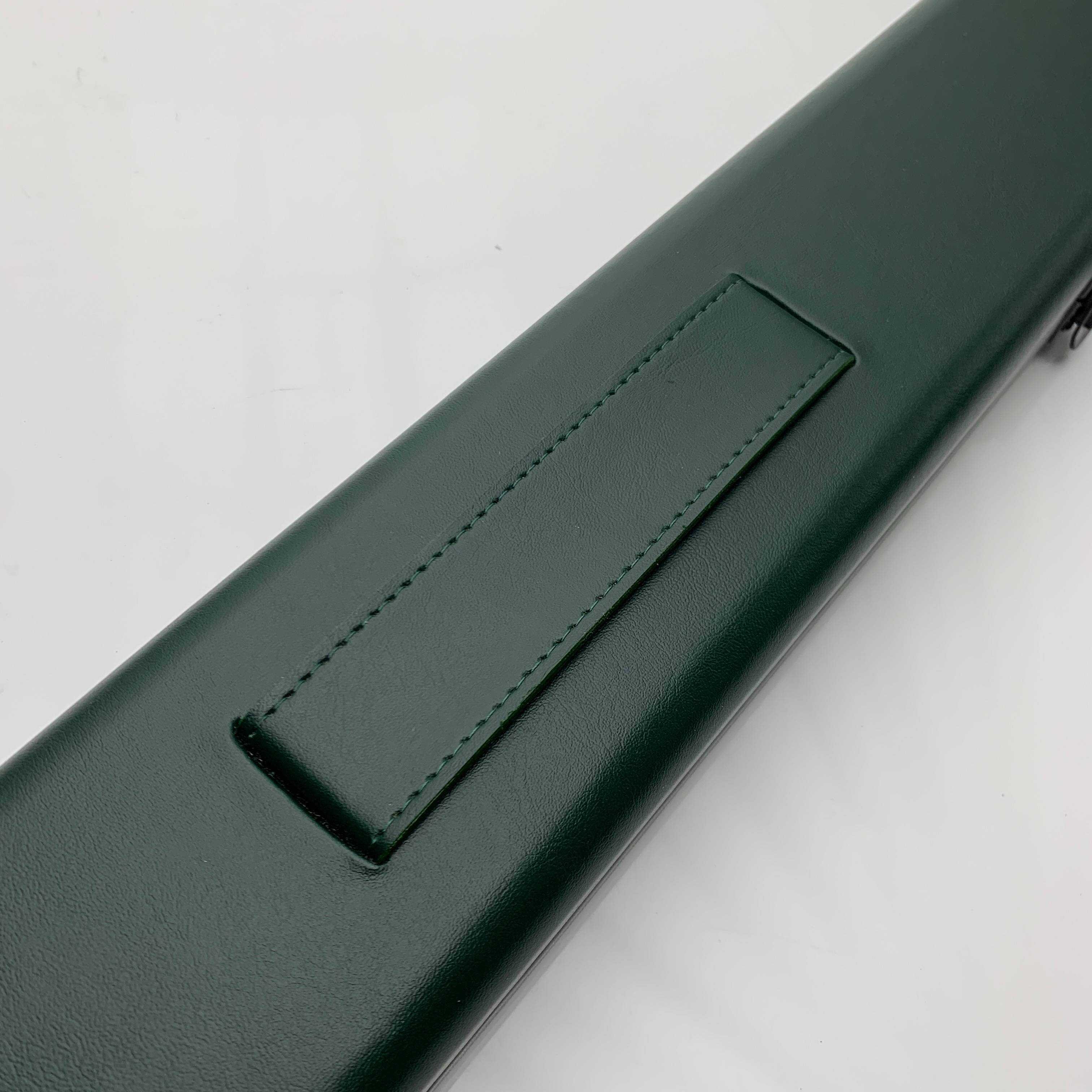 Snooker Alley | Forest Green Leatherette 3/4th Cue Case | 6195