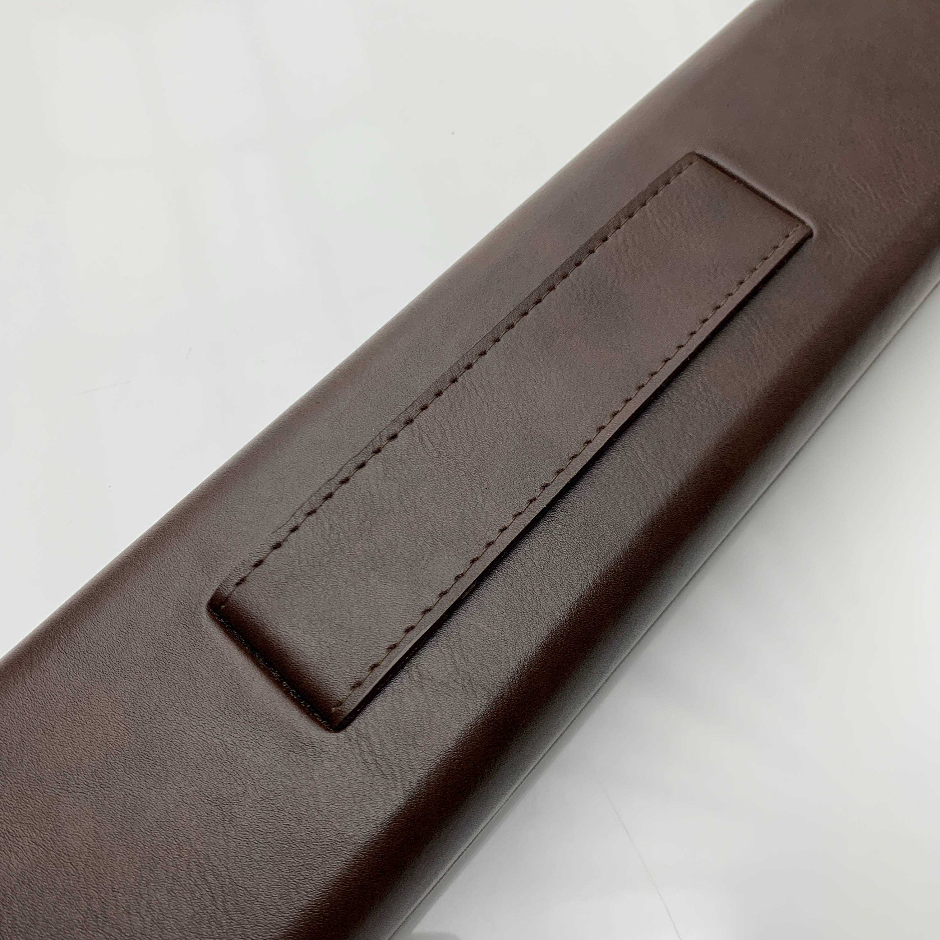 Snooker Alley | Classic Brown Leatherette Single Piece Cue Case | 6205