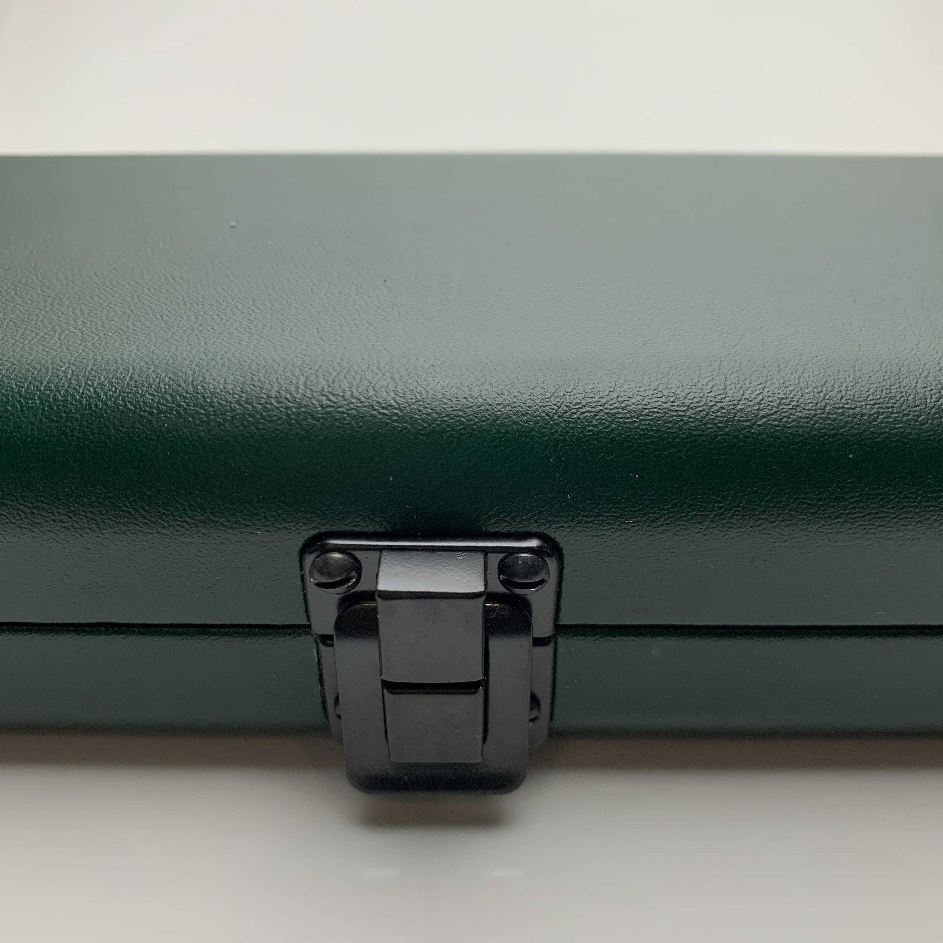 Snooker Alley | Forest Green Leatherette Single Piece Cue Case | 6206