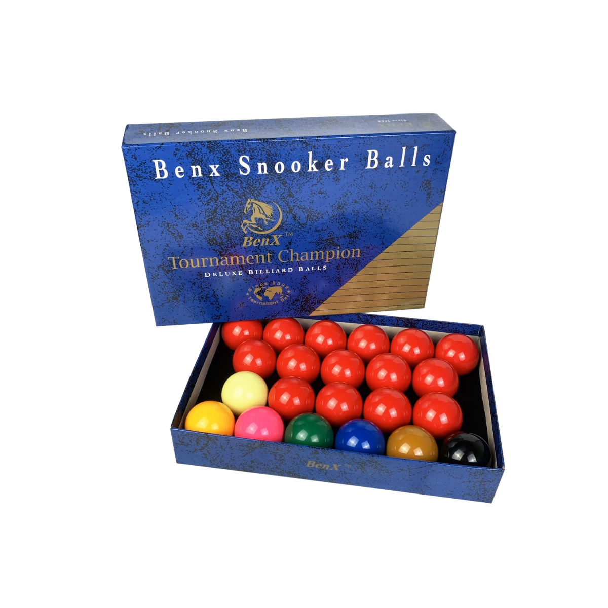 BenX Tournament Champion Snooker Balls 52.5mm – Professional Grade | 2052