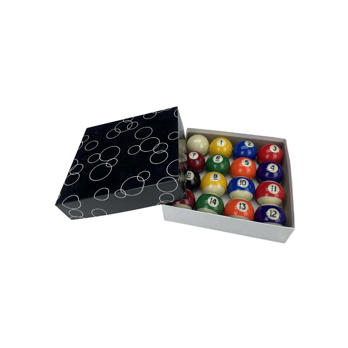 Ring Pool Ball Set 2-1/4″ – Standard B-Grade Resin Balls | 2046