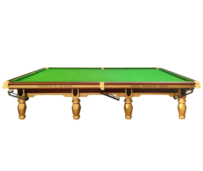 Wiraka Jewel Gold Snooker Table with Steel Cushions | 1525