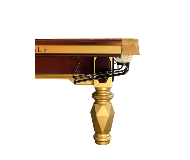 Wiraka Jewel Gold Snooker Table with Steel Cushions | 1525