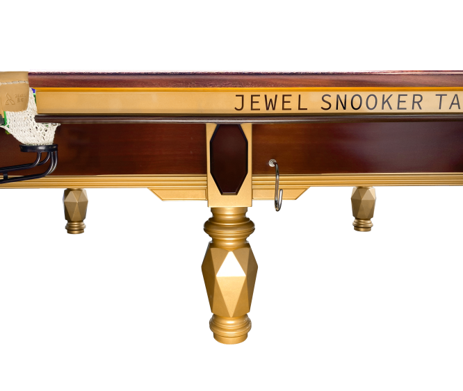 Wiraka Jewel Gold Snooker Table with Steel Cushions | 1525